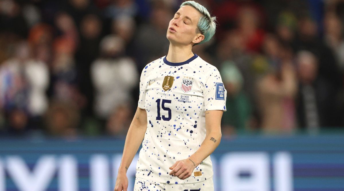 Mrapinoe Tearful end to Megan Rapinoe’s World Cup career | Football News - The ...
