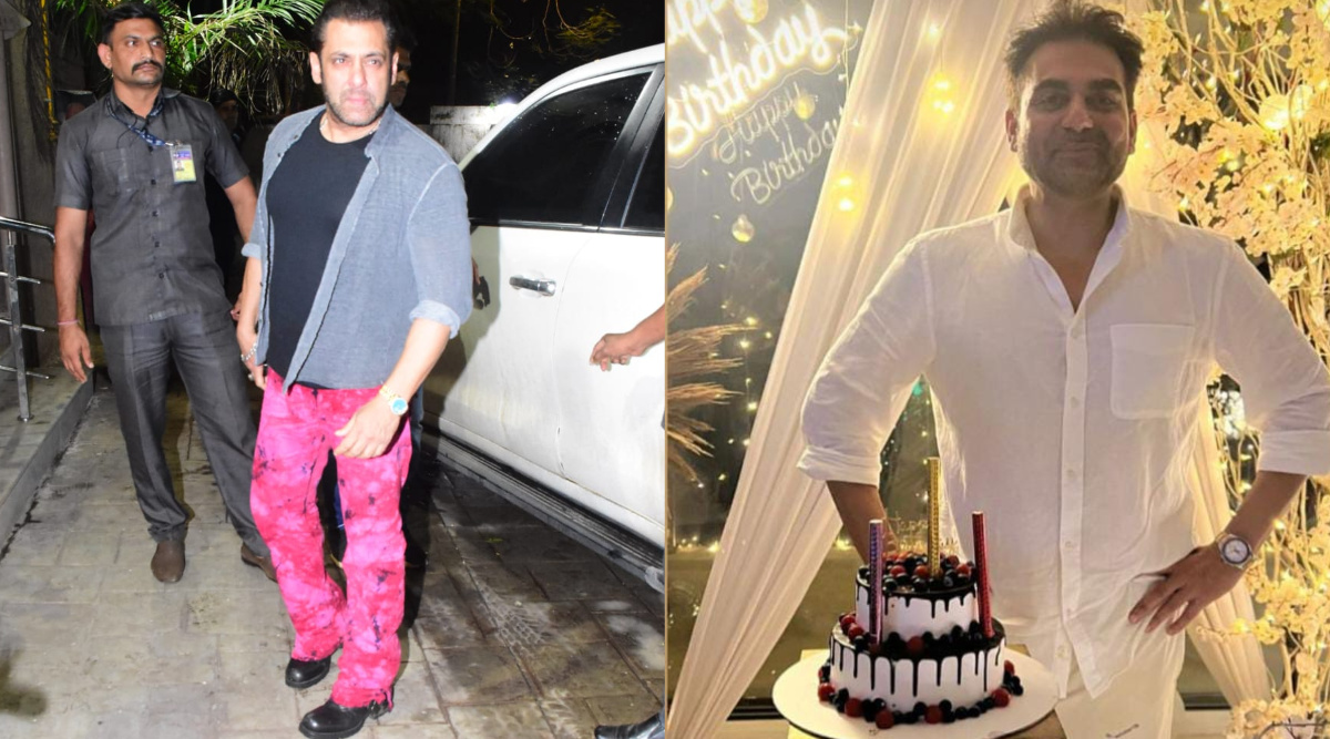 Play The Salman Khan Xvideo - Salman Khan attends brother Arbaaz Khan's birthday bash wearing hot pink  pants, fans call him 'Ken doll'. Watch video | Bollywood News - The Indian  Express