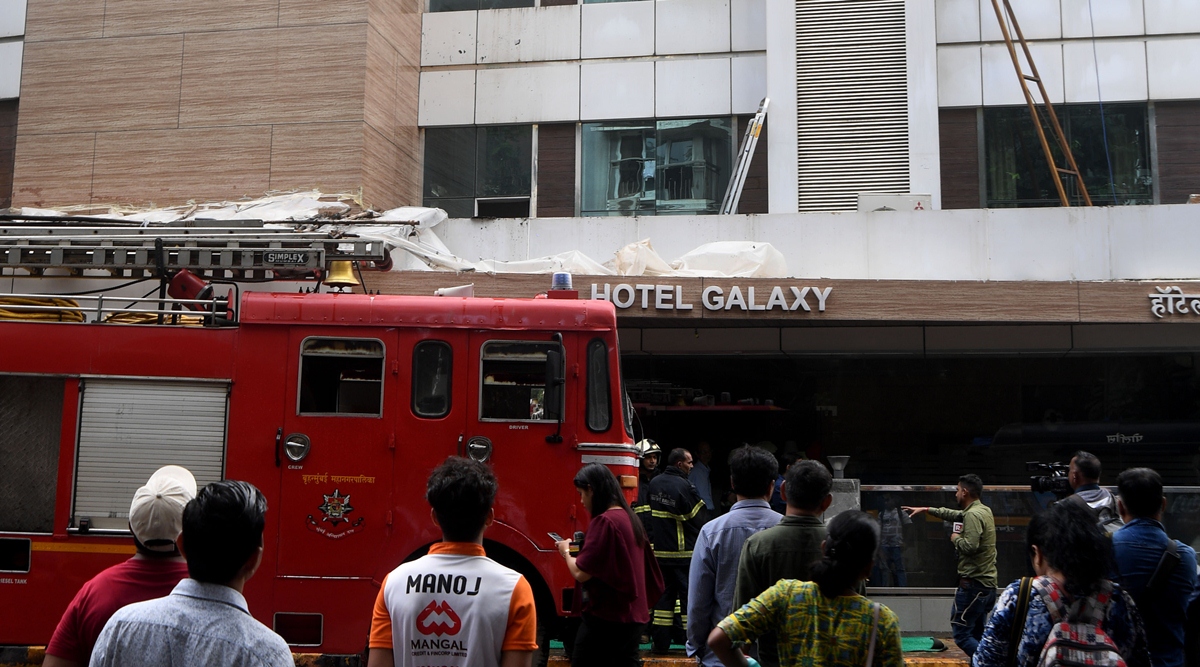 Mumbai Fire in Santacruz hotel leads to death of three from