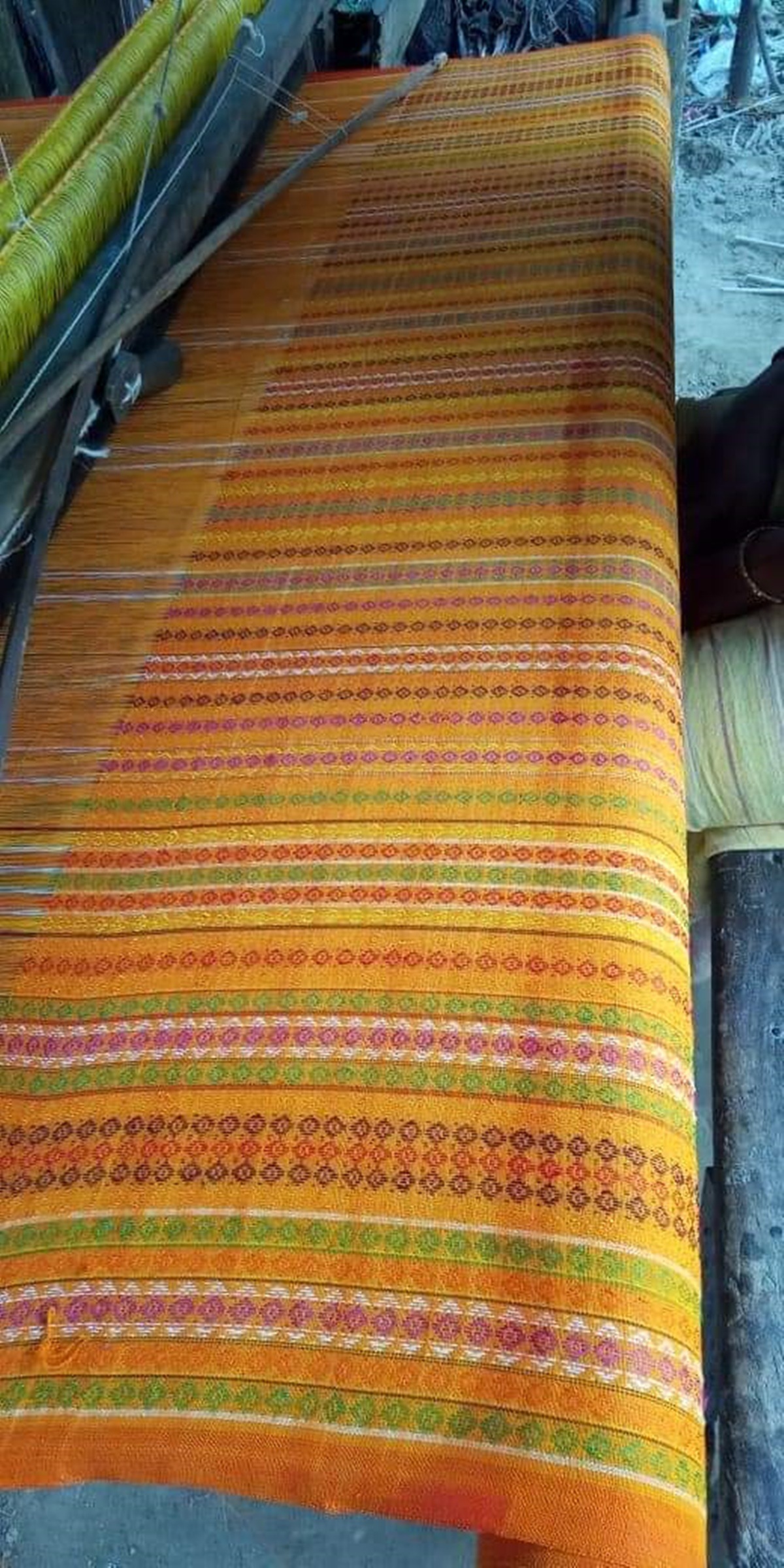 Traditional Eri Dokhona. Photo Credit- Hiranya Devi, Superintendent H&T, HPC, Bhatipara, Kokrajhar, Assam