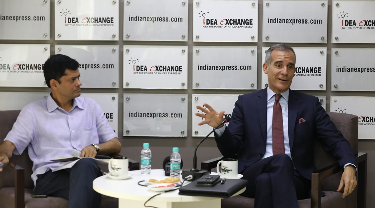 Eric Garcetti, the United States Ambassador to India