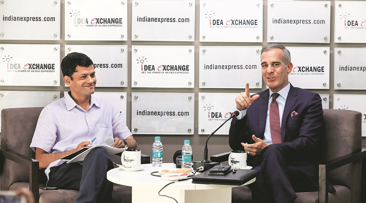 Eric Garcetti, the United States Ambassador to India