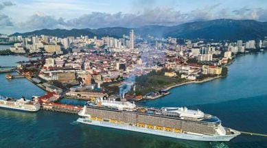 Indian woman missing from cruise ship sailing through Singapore Strait family seeks answers as search and investigation continue.