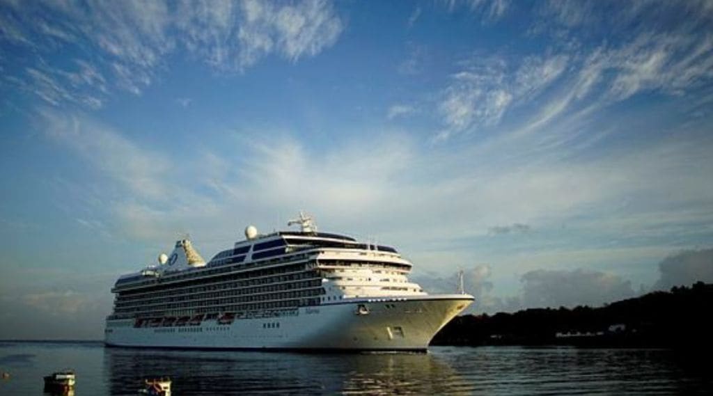 Indian woman who fell off cruise ship has died; son says CCTV footage confirms it