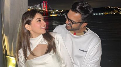 414px x 230px - Hansika Motwani looks divine in white as she celebrates birthday with  husband Sohail Kathuria in Istanbul. See pics, videos | Telugu News - The  Indian Express