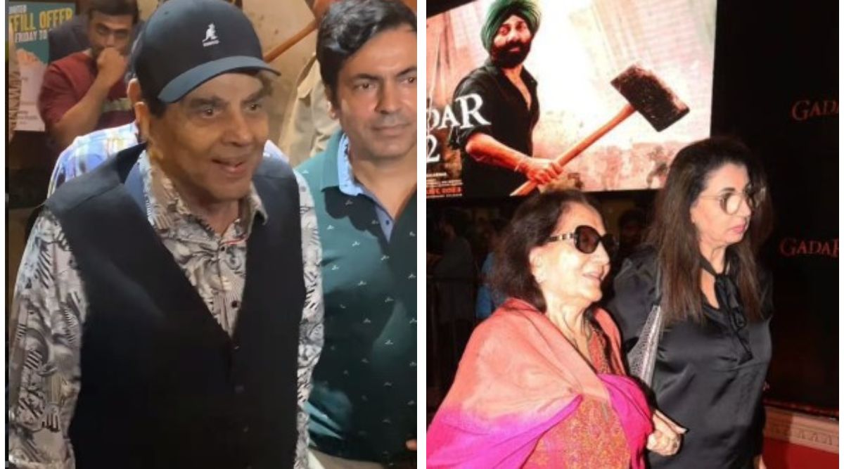 Sunny Deol Ki Sex Picture Full Hd Video Dekhna - Dharmendra and first wife Prakash Kaur unite at premiere of Sunny Deol's  Gadar 2; see pics, videos | Bollywood News - The Indian Express