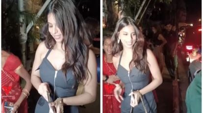 414px x 230px - Suhana Khan gives Rs 1000 to woman asking for money; netizens hail Shah  Rukh Khan, Gauri Khan's upbringing. Watch video | Bollywood News - The  Indian Express