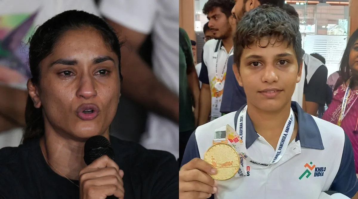 Vinesh Phogat’s knee injury means Antim Phangal, the reserve, can go