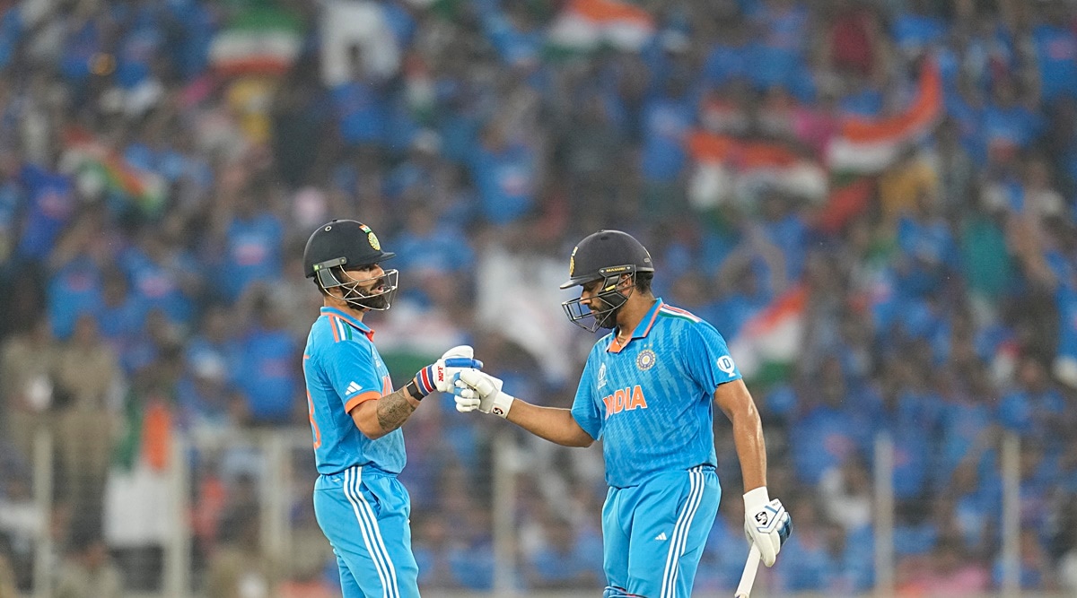 Fifties from Rohit Sharma and Shreyas Iyer guide India to 7-wicket win ...