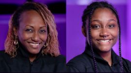 Keisha Schahaff and Anastatia Mayers