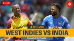 India vs West Indies Live Score: WI vs IND