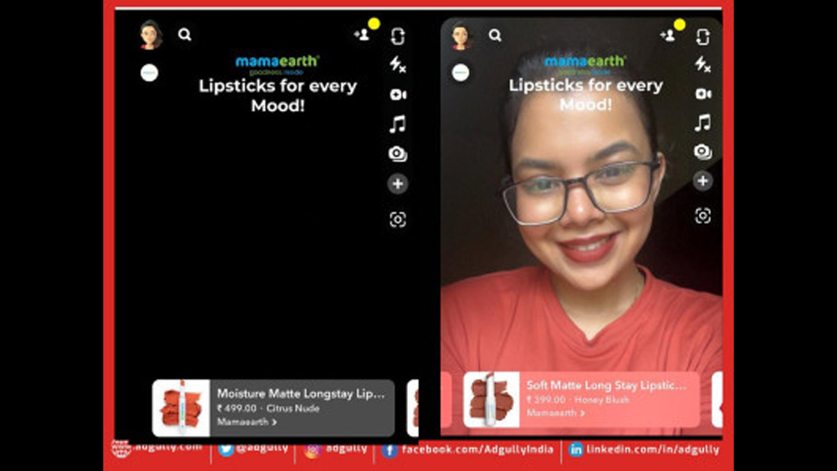 Mamaearth collaborates with Snapchat to celebrate Lipstick Day ...