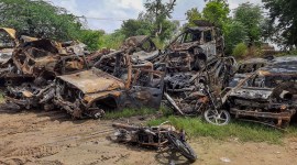 Nuh sees small fires at 2 mosques, situation taut but ‘under control’