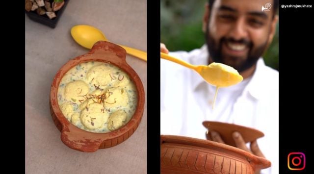 yashraj Mukhate rasmalai