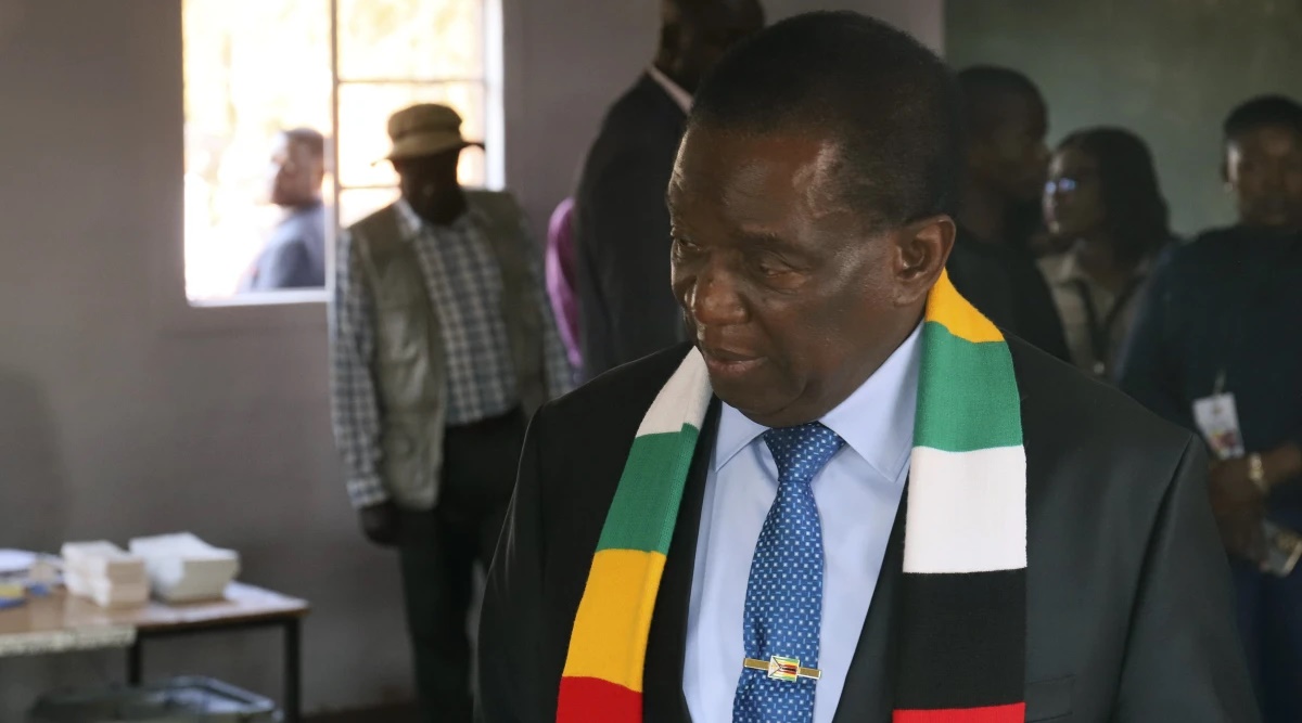 Zimbabwean President Emmerson Mnangagwa Wins Re-election After Troubled ...