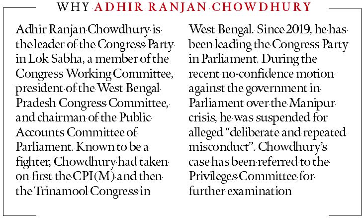 Why Adhir Ranjan Chowdhury