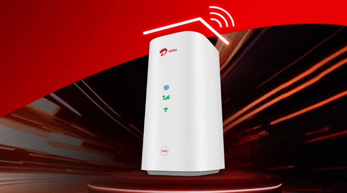 Airtel launches Xstream AirFiber 5G wireless Wi-Fi solution in Delhi and Mumbai | Technology News - The Indian Express
