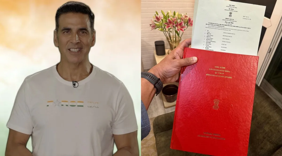 Akshay Kumar Xnxx Videos - Akshay Kumar is now an Indian citizen, shares photos of official document:  'Dil aur citizenship, dono Hindustani' | Bollywood News - The Indian Express