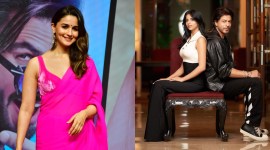 Alia Bhatt, Suhana Khan, Shah Rukh Khan