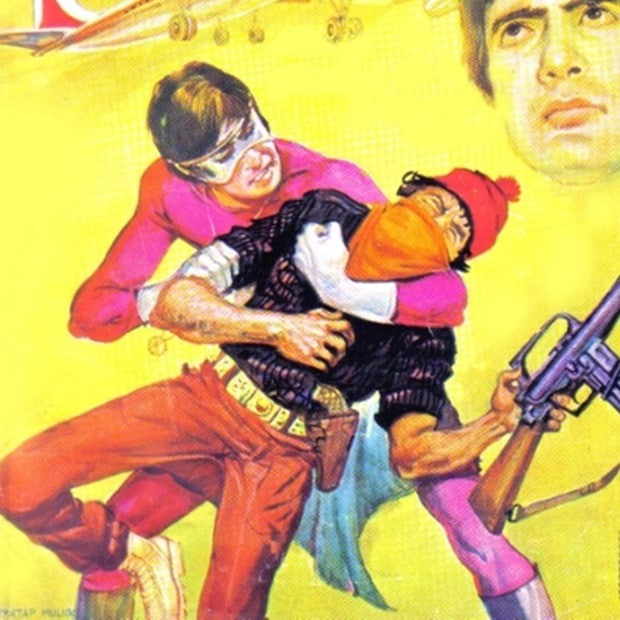 On Amitabh Bachchan's birthday today, meet Big B playing a superhero Supremo in a comic book.