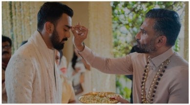KL Rahul, Suniel Shetty