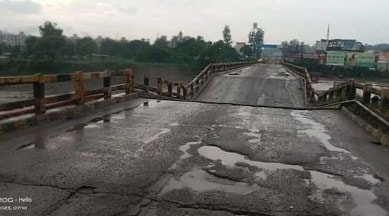 baddi bridge collapse, himachal pradesh, traffic, indian express