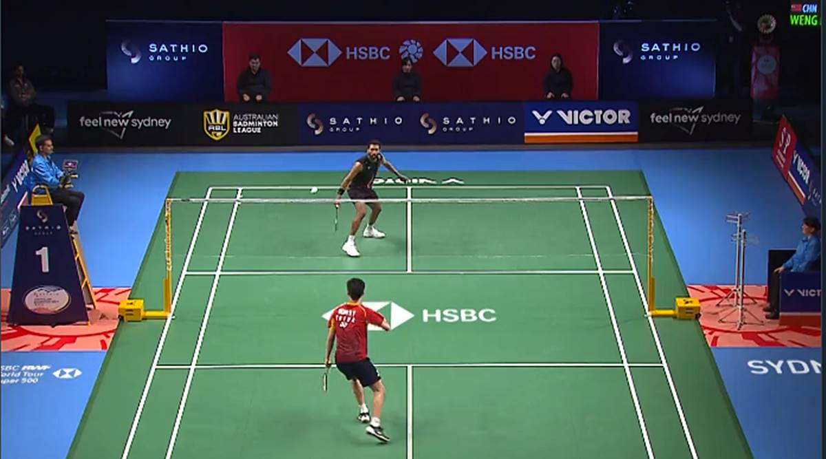 badminton match now