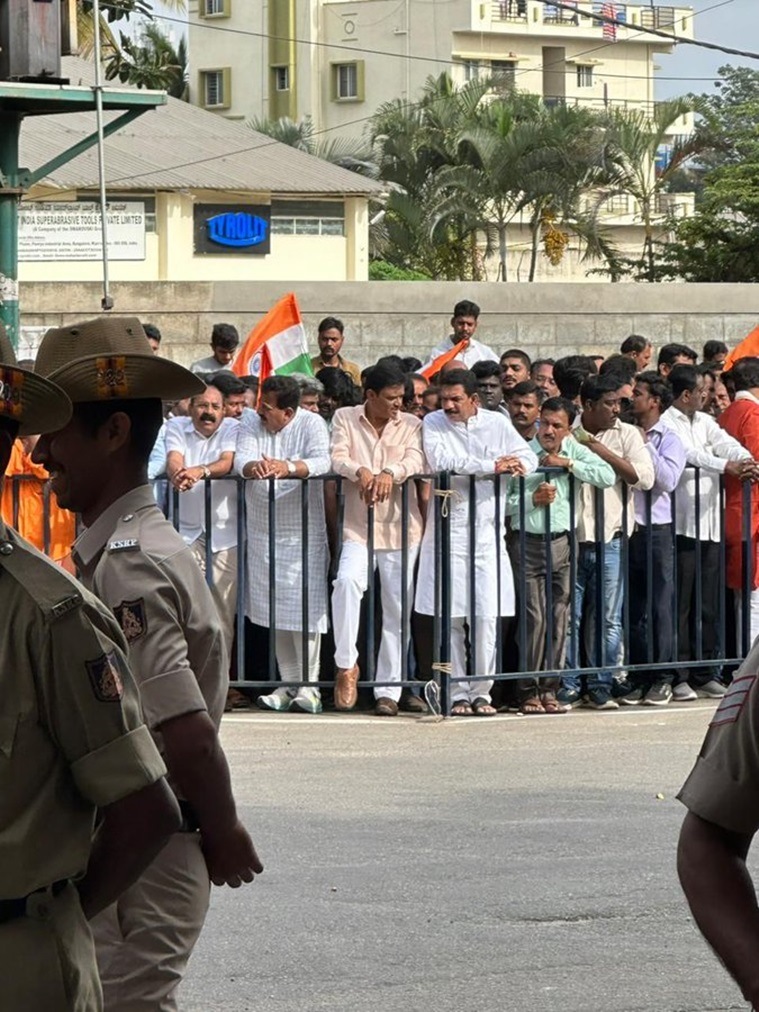 PM Modi, bengaluru visit, congress, BJP, indian express