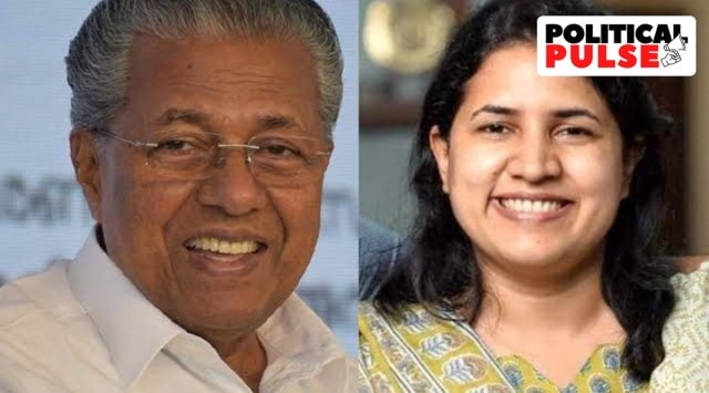 cm vijayan daughter