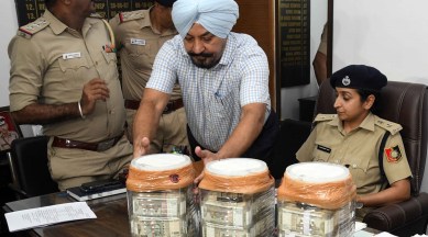 Rs 1.01 crore robbery, Bhatinda business man robbery, chandigarh robbery news, accused cop dismissed, Chandigarh police, station house officer, indian express news
