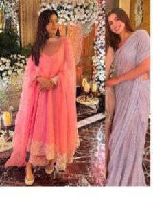 Shanaya Kapoor is a ‘desi barbie’, Khushi Kapoor rocks in a saree