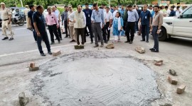 Delhi rains, delhi rainfall, chronic waterlogging at ITO, delhi flood, Yamuna flowing above its dangerous mark, Delhi Lieutenant Governor, Public Works Department, indian express news