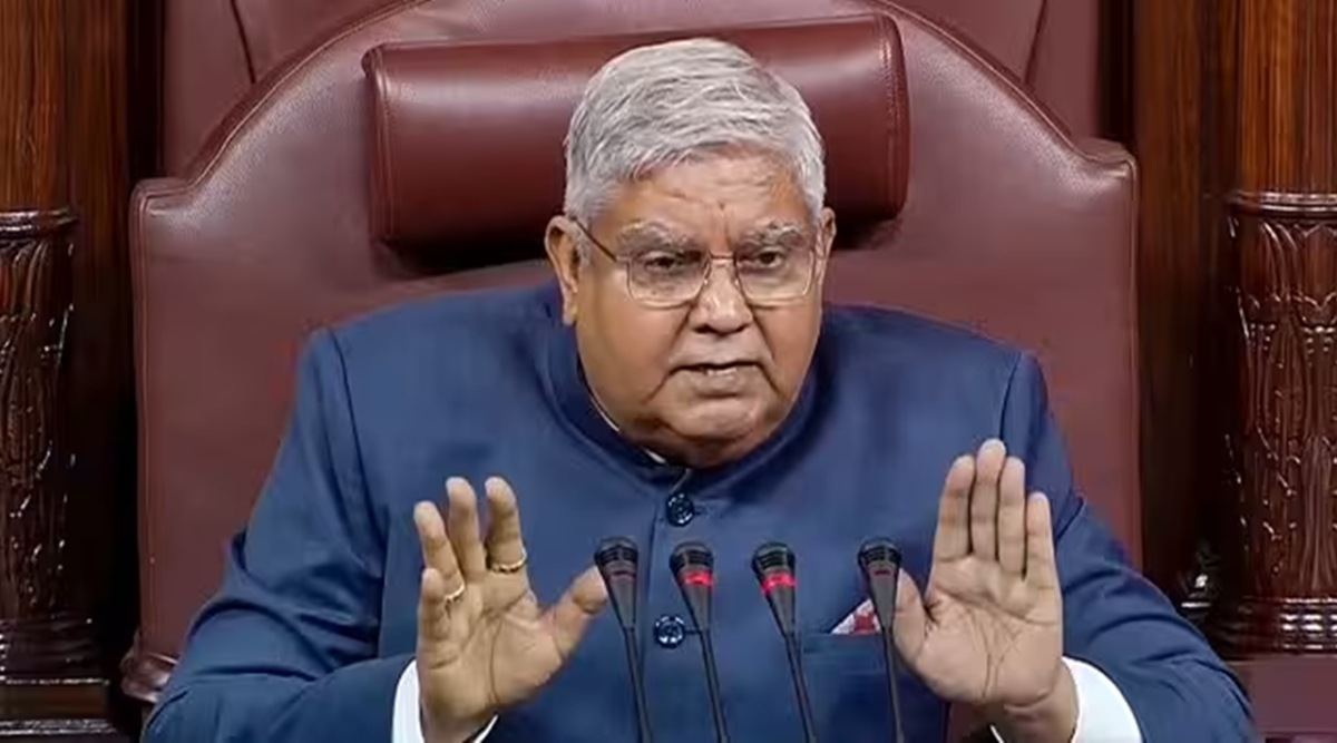 Jagdeep Dhankhar, Rajya Sabha MPs complained, AAP MP Raghav Chadha, referral of NCT Bill, indian express news