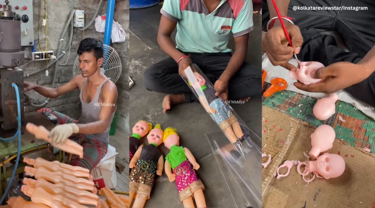 dolls made in local factory