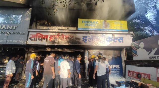 fire in Pune