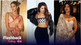 From Banita Sandhu's red ruched dress to Priyanka Chopra's bralette-maxi skirt and Ananya Panday's sari, celebs left us wanting for more in their fabulous outfits this week.