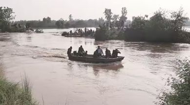 flooding caused by ghaggar