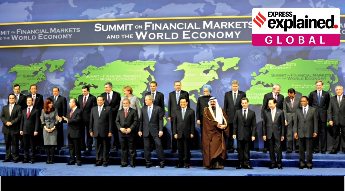 G20 Leaders Summit on Financial Markets and the World Economy in Washington, D.C. on 15 November 2008.