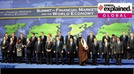G20 Leaders Summit on Financial Markets and the World Economy in Washington, D.C. on 15 November 2008.