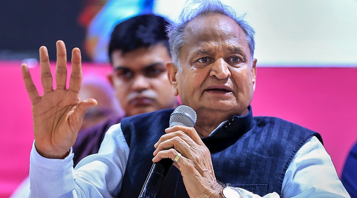 I think of leaving CM’s post, but post not leaving me Ashok Gehlot
