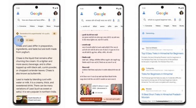 google generative ai search
