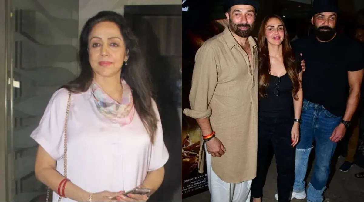 Sunny Deol Bf Video - Hema Malini opens up on relationship with Sunny Deol, Bobby Deol, says they  'keep coming home': 'We celebrate Raksha Bandhan together' | Bollywood News  - The Indian Express