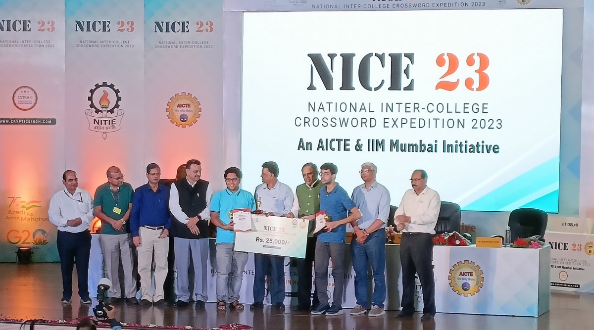 iit delhi team national crossword champion