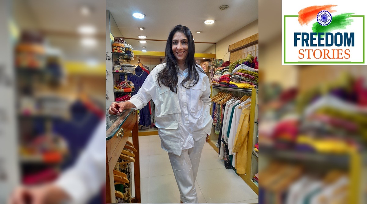 Husna Sait is a bridal couturier. 