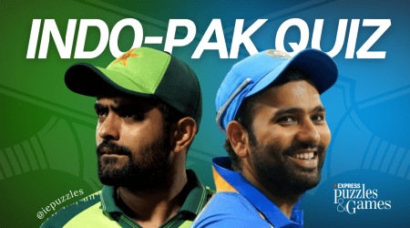 babar azam and rohit sharma in cricket quiz banner