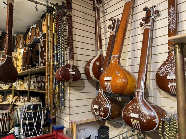 sitars in JAS musicals