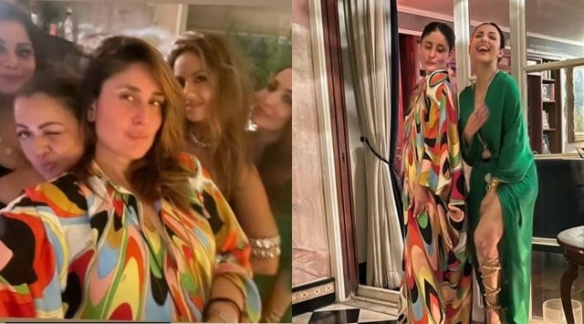 Kareena Kapoor rocks multicoloured kaftan for house party; can you ...