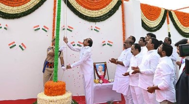 K. Chandrashekar Rao independence day