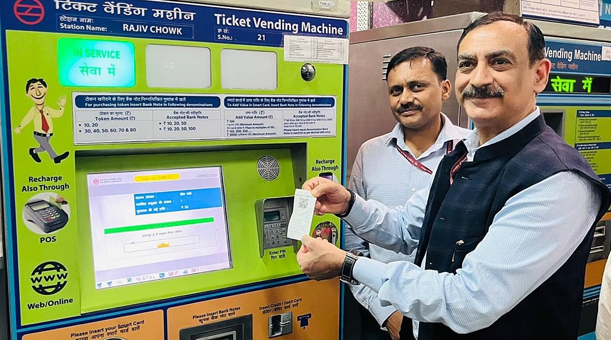 Now Use Upi To Purchase Delhi Metro Tokens Heres How Delhi News The Indian Express