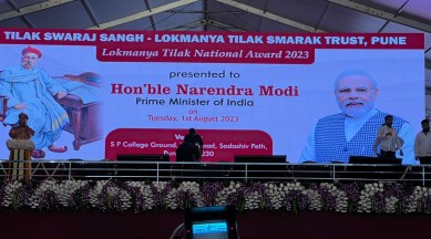PM Modi in Pune today Live Updates: The Lokmanya Tilak National Award ceremony is slated to begin at 11:45 am on Tuesday.